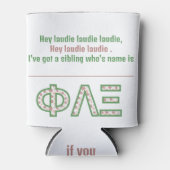 Laudie Laudie Blikjeskoeler (Voorkant)