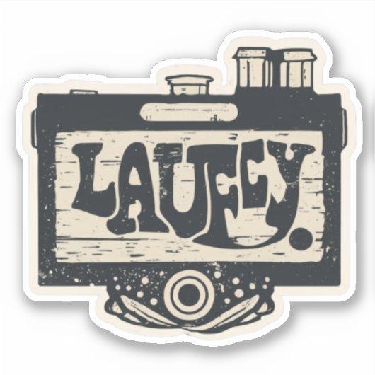 Laufey Sticker (Voorkant)
