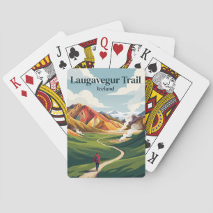Laugavegur Trail IJsland Pokerkaarten
