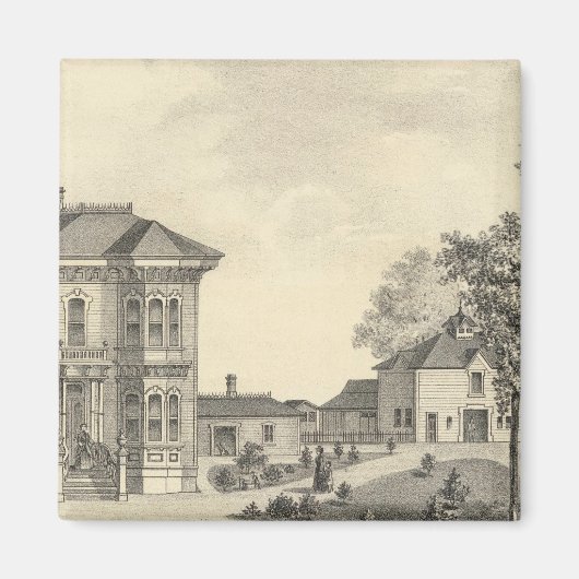 Laugenour residentie, Woodland Magneet (Voorkant)