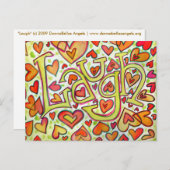 Laugh Briefkaart (Voorkant / Achterkant)