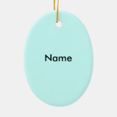 Laugh Clown Keramisch Ornament (Achterkant)