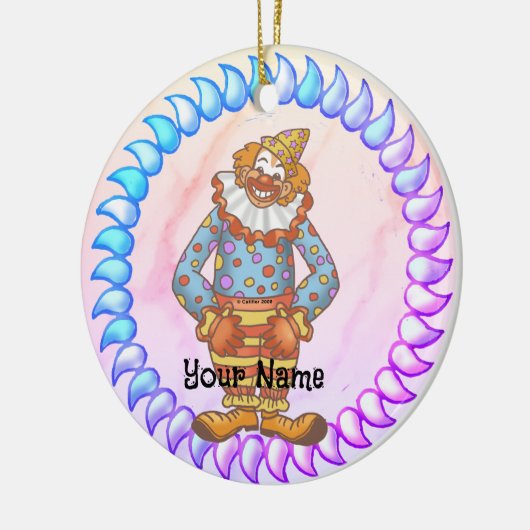 Laugh Clown Keramisch Ornament (Links)