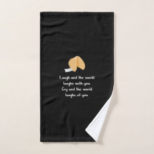 Laugh en Cry Handdoek
