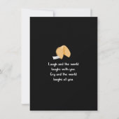 Laugh en Cry Notitiekaartje (Voorkant)