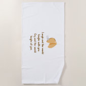 Laugh en Cry Strandlaken (Voorkant)