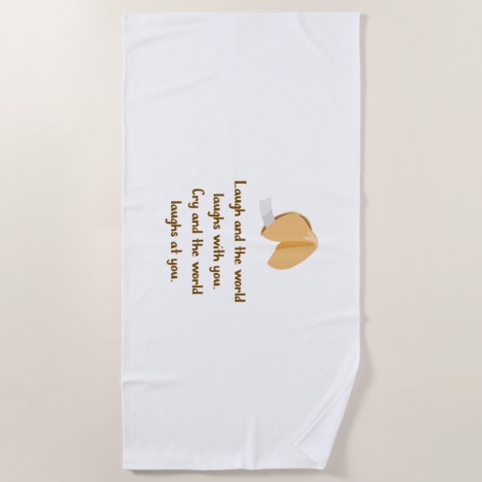 Laugh en Cry Strandlaken (Voorkant)