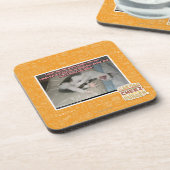 Laugh en de wereld lachen met je uit drankjes onderzetter (Linkerzijde)