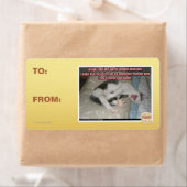 Laugh en de wereld lachen met je uit etiket (Insitu)