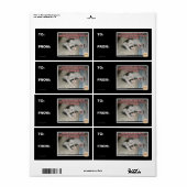 Laugh en de wereld lachen met je uit etiket (Full Sheet)