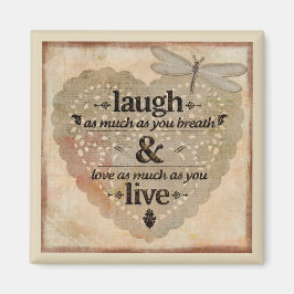 Laugh en Live Magneet