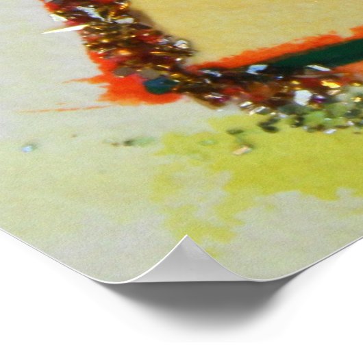 Laugh Hearts Art Poster Print (Hoek)