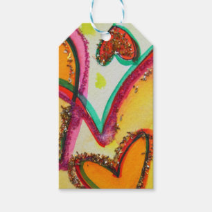 Laugh Hearts Custom Kaart Gift Labels Cadeaulabel