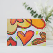 Laugh Hearts Garden Small Invites of Invites Kaart (Staand voorkant)