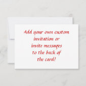 Laugh Hearts Garden Small Invites of Invites Kaart (Achterkant)