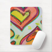 Laugh Hearts Mousepad Muismat (Met muis)