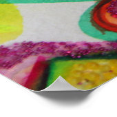 Laugh Hearts Painting Art Poster Print (Hoek)