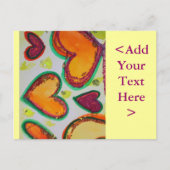 Laugh Hearts Pink Bliss Briefkaart (Voorkant)