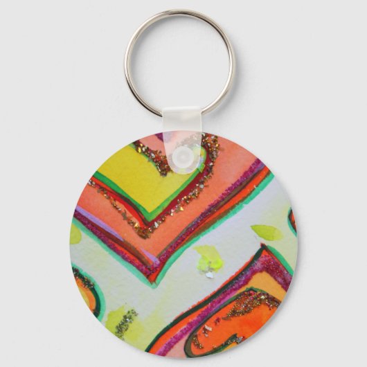 Laugh Hearts Sleutelhanger (Voorkant)