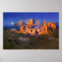 Laugh Kills Lonyal Cowboys C M Russell 1925 Poster