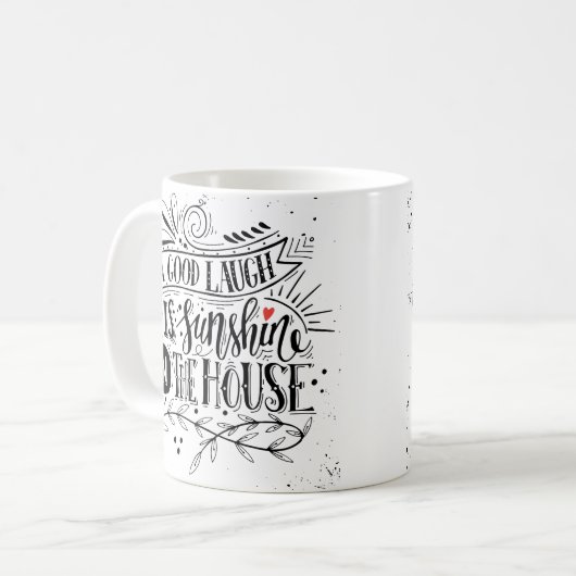 Laugh Koffiemok (Voorkant links)