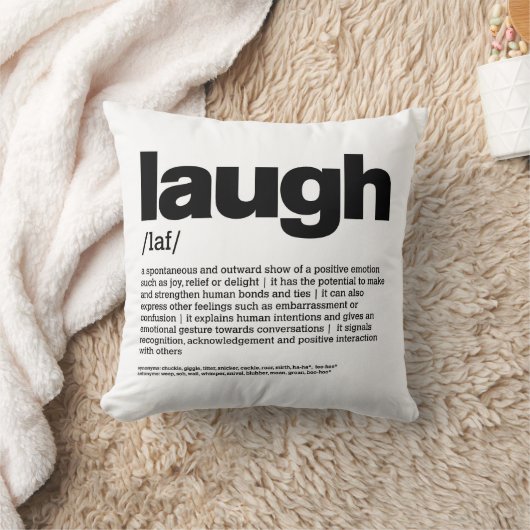 Laugh Kussen (Deken)