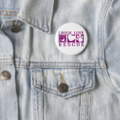 Laugh Love Rescue Ronde Button 5,7 Cm (In situ)