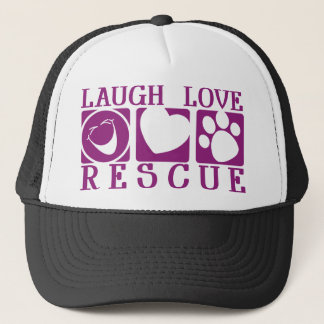 Laugh Love Rescue Trucker Pet