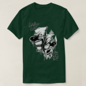 laugh now cry later classic t-shirt (Design voorkant)