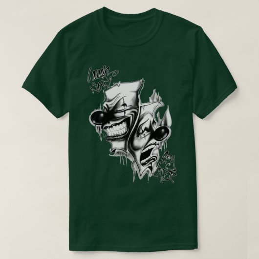 laugh now cry later classic t-shirt (Design voorkant)