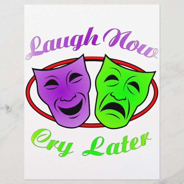 Laugh Now Cry Latmaskers (Voorkant)