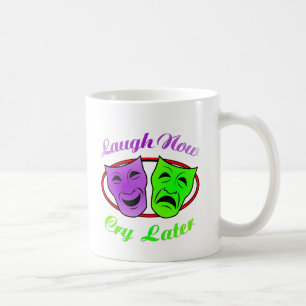 Laugh Now Cry Latmaskers Koffiemok