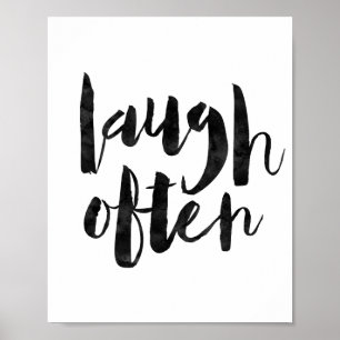 Laugh Often Poster