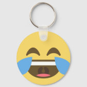 Laugh Out Emoji Sleutelhanger (Voorkant)