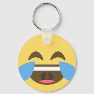 Laugh Out Emoji Sleutelhanger