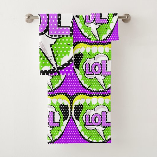 Laugh Out Loud Bad Handdoek (Insitu)