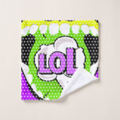 Laugh Out Loud Bad Handdoek (Wasdoekje)