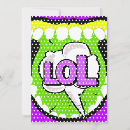 Laugh Out Loud Bedankkaart