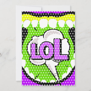 Laugh Out Loud Bedankkaart