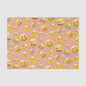 Laugh Out Loud (lol) Emoji Pattern Tissuepapier (Voorkant)