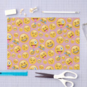 Laugh Out Loud (lol) Emoji Pattern Tissuepapier (Craft)