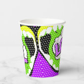 Laugh Out Loud Papieren Bekers (Achterkant)