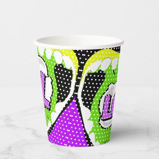 Laugh Out Loud Papieren Bekers (Voorkant)