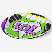 Laugh Out Loud Papieren Bordje (Gekanteld)