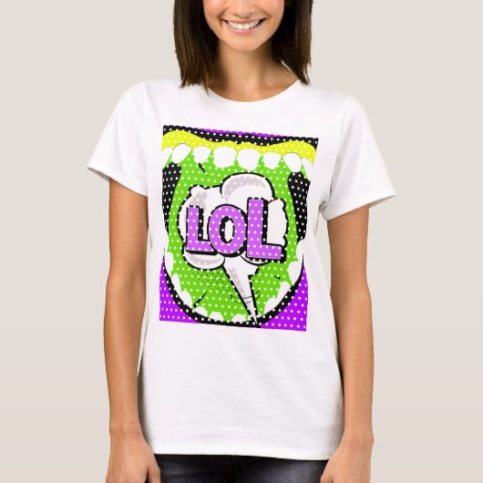 Laugh Out Loud T-shirt (Voorkant)