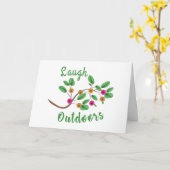 Laugh Outdoor Kaart (Gele Bloem)