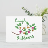 Laugh Outdoor Kaart (Staand voorkant)