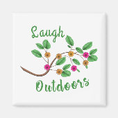 Laugh Outdoor Magneet (Voorkant)