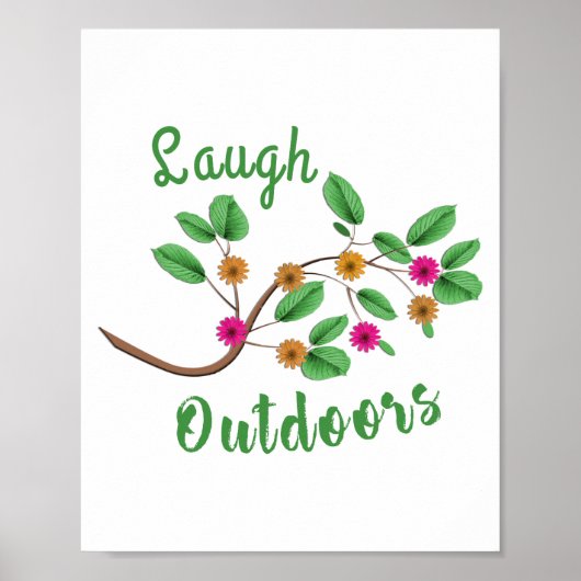 Laugh Outdoor Poster (Voorkant)