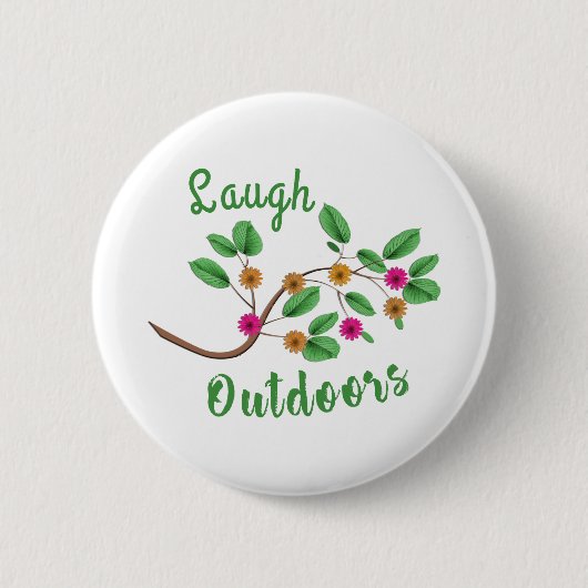 Laugh Outdoor Ronde Button 5,7 Cm (Voorkant)